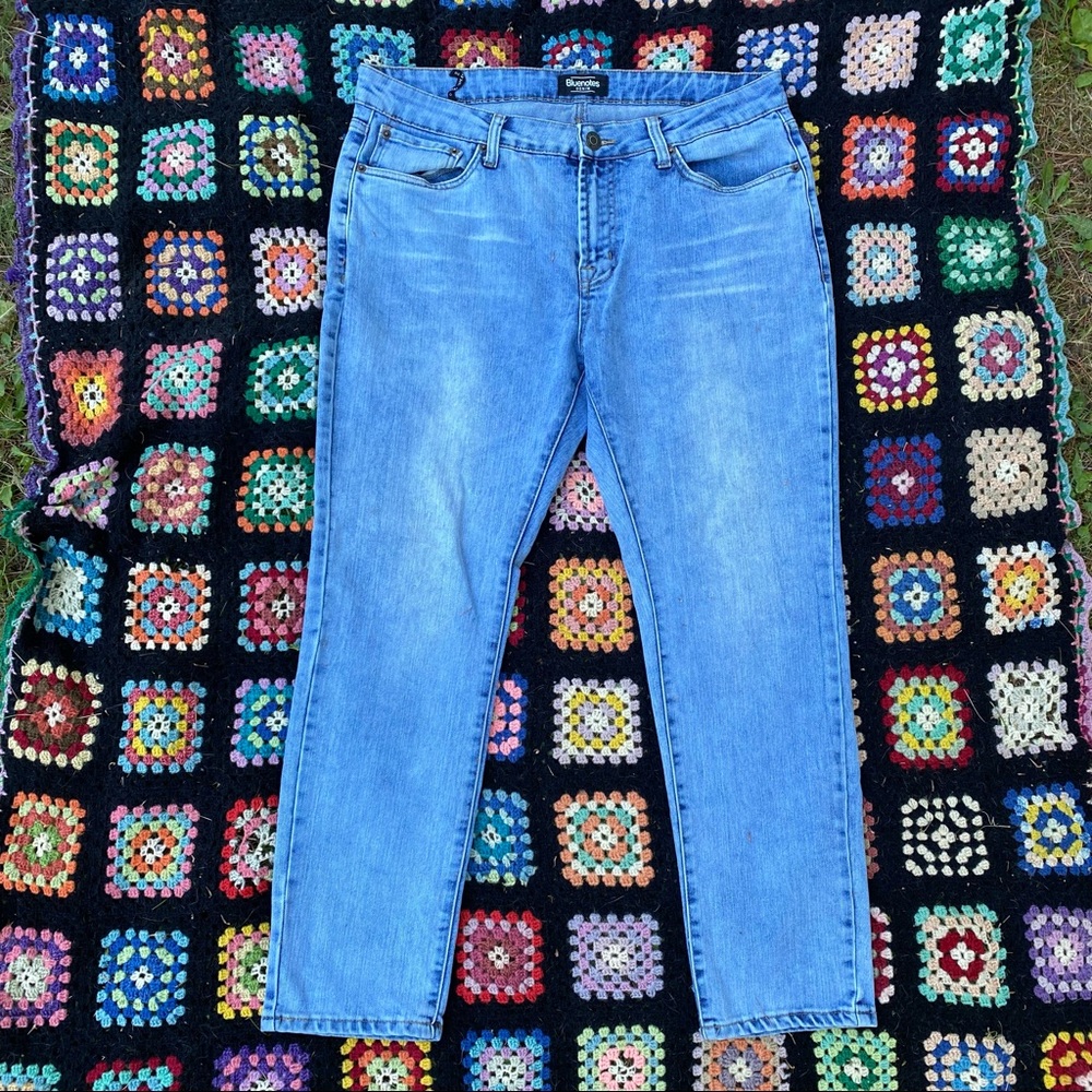 Bluenotes light coloured plus size skinny jeans
